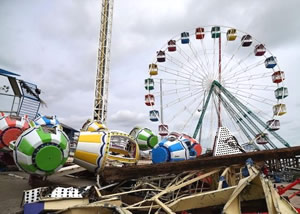 Seaside Heights, NJ - post Hurricane Sandy